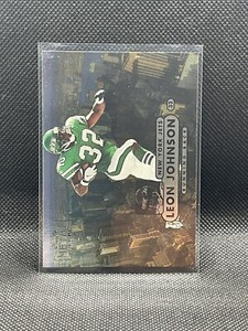 1998 Metal Universe Football Card #80 Leon Johnson