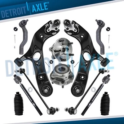 Front Lower Control Arm Wheel Hub Tierod for 2006-2012 Toyota RAV4 L4 2.4L 2.5L - Image 1 of 4