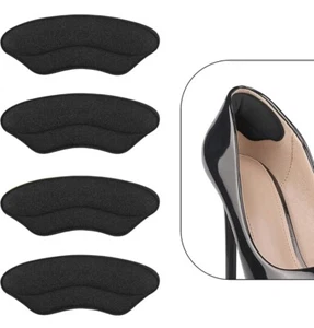 Breathe Easy with 4 Natural Sponge Heel Pads Inserts - Picture 1 of 8