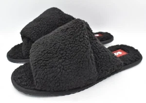 Sorel Womens Size 11 Go Mail Run Black Sea Salt Slip On Slippers Shoes - Picture 1 of 11