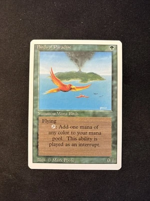 Birds of Paradise Revised Edition Mtg NM1 - Image 1 of 2