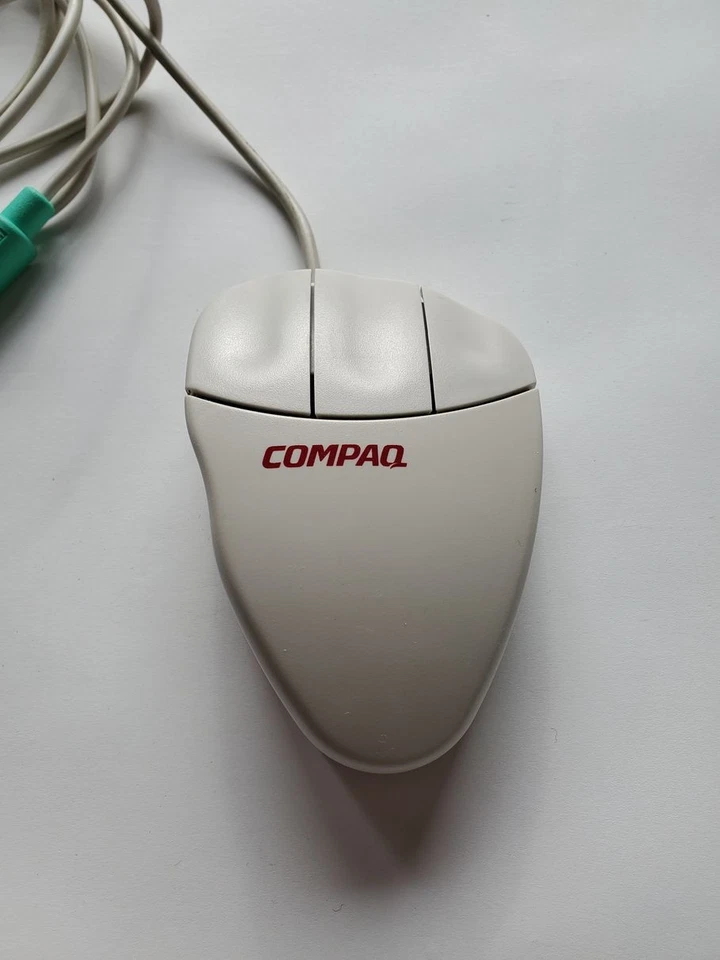Vintage Compaq/Logitech Mouseman M-S38, mechanische Maus, PS/2 - Bild 1 von 4