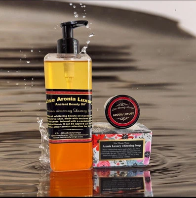 LISE ARONIA LUXURY 3PC WHITENING Set SKIN REPAIR OIL, FACE CREAM & X2BAR SOAPS👌 - Image 1 of 4