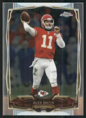 2014 Topps Chrome #54 Alex Smith Kansas City Chiefs 36685 - Image 1 of 2