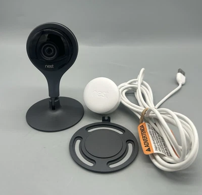 Google Nest Cam (NC1102ES) Indoor Security Camera Black - Image 1 of 4