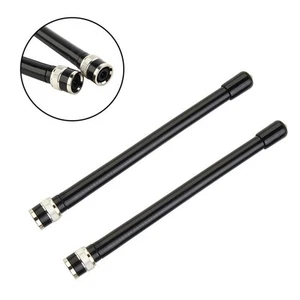 2 Pezzo Antenne Walkies per Icom V8 V80 V80E V82 V85 V85E F3S VX200 VX500 - Foto 1 di 12