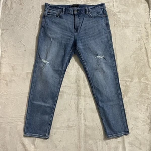 Banana Republic Jeans Mens Size 36 Athletic Tapered Fit Medium Wash Blue Denim - Picture 1 of 7