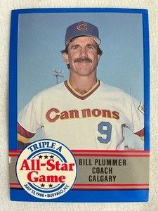 1988 ProCard Triple A All-Star Game Baseballkarte #49-Bill Plummer, Calgary - Bild 1 von 1