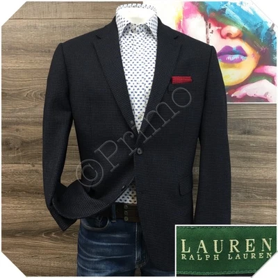 RALPH LAUREN 男式西装外套休闲夹克尺寸 44R 经典羊毛套装 — 第 1/4 张图片