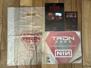 TRON ARES Nine Inch Nails 7" Vinyl SDCC 2025 Postcard Bag Flyer NIN - Picture 1 of 2