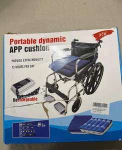Cojín para silla de ruedas recargable aplicación dinámica portátil 17x17x5 autoinflable - Imagen 1 de 18