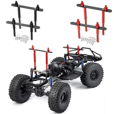 1 juego de soportes de poste de carrocería RC-Hub columna de carcasa delantera y trasera de metal para axial 1:10... Foto 1 de 4