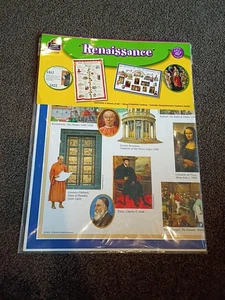 Neu Renaissance Poster (2) Schulzimmer Bulliten Tafel Künstler Chronologie Lehrer - Bild 1 von 7