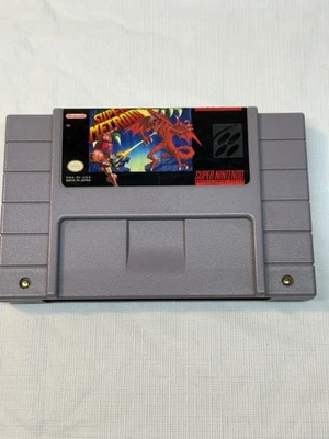 Super Metroid 1994 (Super Nintendo SNES) Authentic Cartridge Only *TESTED* - Image 1 of 4