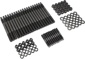 12-Point Cylinder Gasket Head Stud Bolt Kit Compatible with 234-4317, Black - Foto 1 di 9