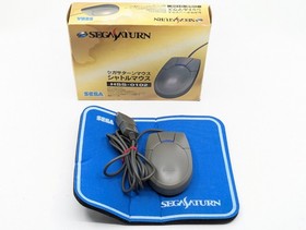 SEGA Saturn Shuttle Mouse Controller HSS-0102 Gray Genuine OEM Tested