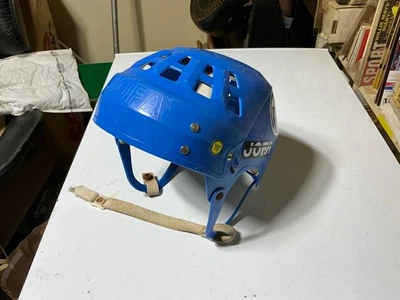 Capacete Wayne Gretzky Jofa original 51-234 azul Edmonton Oilers 🔥 - Imagem 1 de 4