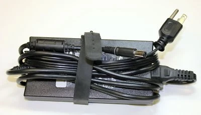 Dell PA-4E 130W AC Adapter Charger Power Cord DA130PE1-00 JU012 WRHKW 19.5V 6.7A - Image 1 of 4