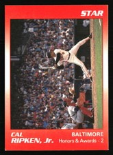 Cal Ripken, Jr. 1990 Star Cal Ripken Jr. #9  Baseball Card