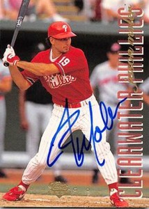 Jason Moler autographed baseball card (Phillies) 1994 Classic Gold Rookie #39