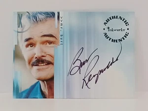 BURT REYNOLDS X-FILES Mr Burt AUTOGRAPH CARD 2003 INKWORKS CERTIFIED - Picture 1 of 3