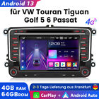 Carplay Android 13 CD DVD Radio samochodowe do VW SKODA SEAT GPS Nawigacja WIFI 4G BT 4 + 64G