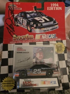 Hermie Sadler #25 Virginia Is For Lovers Diecast 1:64 Autographed 1994 - Picture 1 of 1
