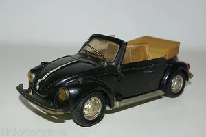 POLISTIL S15 S 15 S-15 VW VOLKSWAGEN BEETLE CARBRIOLET BLACK EXCELLENT CONDITION - Picture 1 of 7