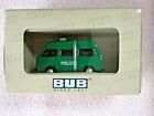 Bub Green Volkswagen T3 Police Bus Polizei 09252 1:87 Scale Ltd Ed New In Box