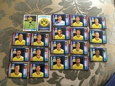 Panini Champions League 2013/14 Borussia Dortmund Complete Set Stickers x19 New