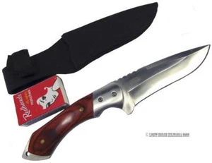MTech USA Fixed Knife MT-080 Stainless Pakkawood Handle Sheath 9" - Picture 1 of 15