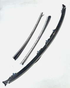 🥇94-97 MERCEDES R129 PARABRISAS CRISTAL MOLDURA EMBELLECEDOR CUBIERTA CROMO OEM - Imagen 1 de 19
