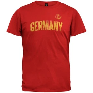 Germany Distressed Soccer Soft Adult Mens T-Shirt - Picture 1 of 1