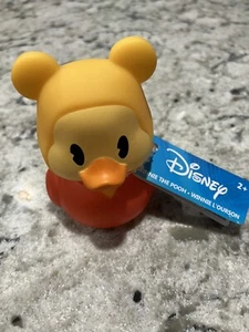 Disney - Winnie the Pooh - Rubber Duck - 2024 - Approx 2.75" High - Duckalooz - Picture 1 of 2