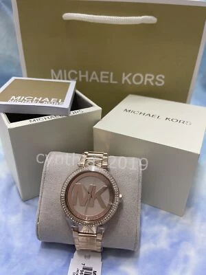 Michael Kors MK5784 Parker Analog Stainless Steel Yellow Gold Woman Watch  - Image 1 of 3