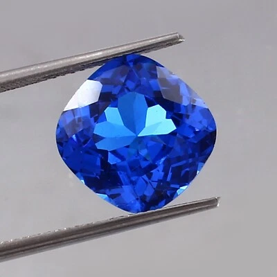 AAA Wunderschönes Ceylon Kornblumen Blau Spinell Locker Kissen Edelstein Schnitt - Bild 1 von 4