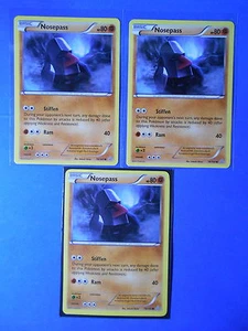 4x Nosepass 78/160 Pokemon card XY Primal Clash common NM - Picture 1 of 2