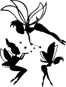 3 Fairies Vinyl Decal - Picture 1 of 1