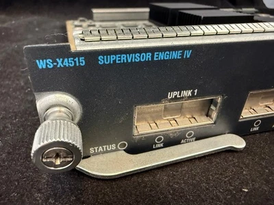 *Извлечено из испытательной лаборатории* Cisco WS-X4515 Catalyst 4500 Supervisor Engine IV - Изображение 1 из 4