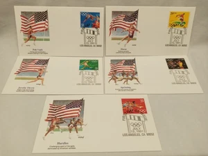 US First Day Issue Covers - Lot of 5 Covers 1991 SUMMER OLYMPICS (FDC218) - Picture 1 of 1