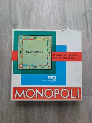 Monopoli Italian Edition - Vintage 1960s Monopoly Italy Game Excellent Condition - Image 1 of 4