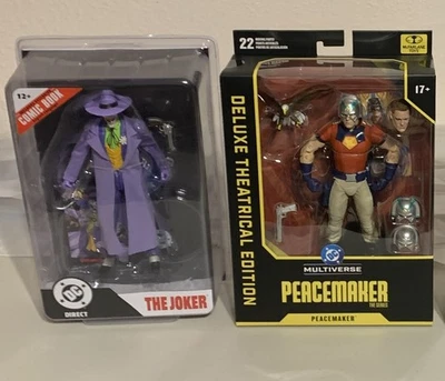 Peacemaker & Joker McFarlane Toys DC Multiverse Edición Teatral de Lujo Foto 1 de 4