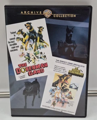 THE DOBERMAN GANG / THE DARING DOBERMANS DVD SET WARNER ARCHIVE COLLECTION RARE - image 1 of 4