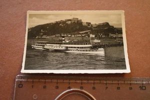 altes Foto Raddampfer Ernst-Ludwig - Kauffoto Kleinbildserie - Koblenz - Picture 1 of 4