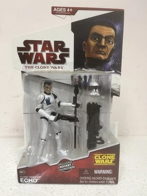 Star Wars Clone Trooper Echo CW17 The Clone Wars TCW Nuevo Precintado Foto 1 de 2