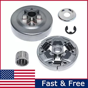 Kit de tambor de embrague de piñón espur motosierras 325-7T para Stihl MS271 MS291 11216402001 - Imagen 1 de 6