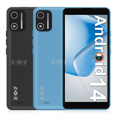 XGODY Smartphone Android 14 Unlocked Mobile Smart Phone 8Core Dual SIM 6.5"/5.5" 4G UK