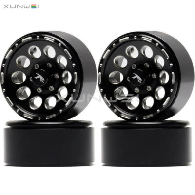 Llanta de aluminio Beadlock de 1,9" 10 orificios para 1/10 RC SCX10 TRX-4 D90 CC01 D110 Foto 1 de 4