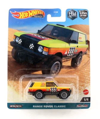2023 Hot Wheels Premium Range Rover Classic Off Road New Sealed - Image 1 of 4