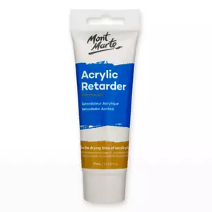 3x Acrylic Retarder Premium 75ml (2.5 us fl. oz)  Gel Slow Down Drying Time Arts - Bild 1 von 2